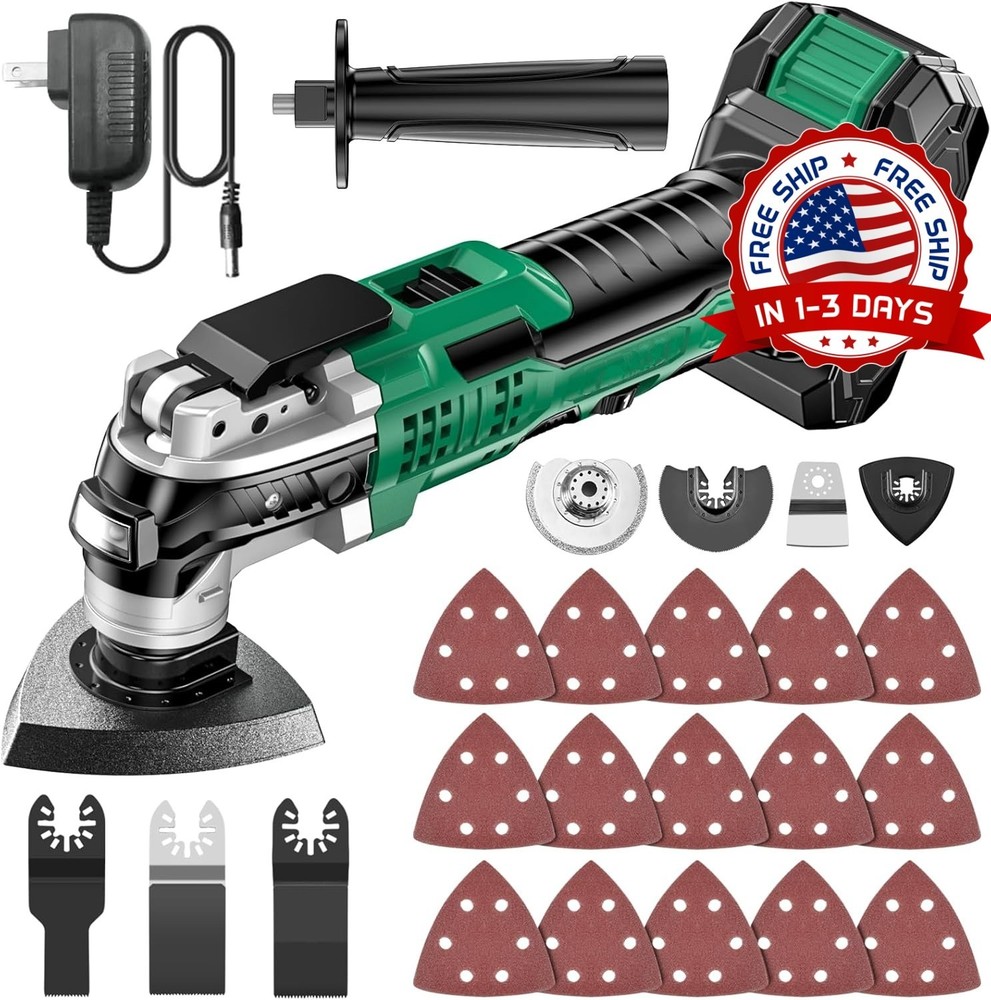 Multiusos oscilante para cortar madera clavar raspar y lijar US