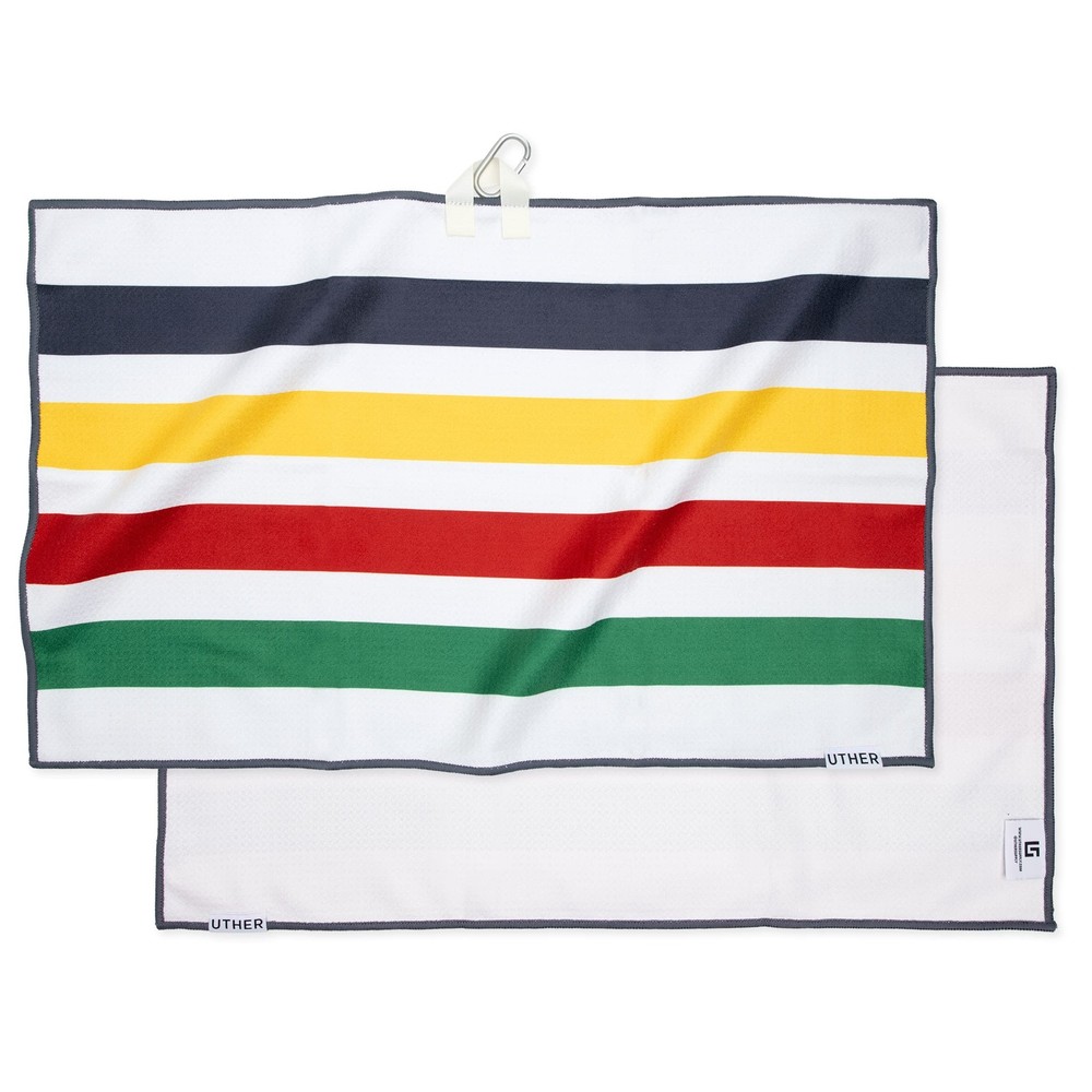 Uther Cart Golf Towel – Premium Microfiber Towel with Carabiner Clip, Golf Ac...