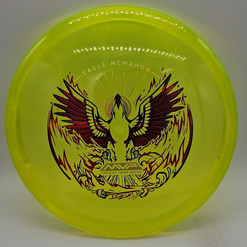Axiom Discs Prism Proton Envy Eagle McMahon Rebirth Yellow/Dayglow Green  174g