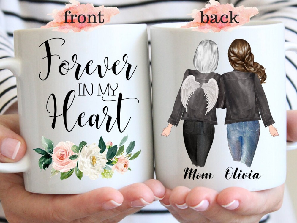 Mom Memorial Mug Sympathy Gift Custom Mom Memorial Mug Personalized Keepsake