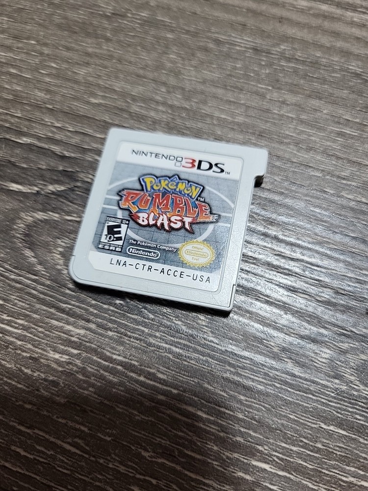 Pokemon Rumble Blast (3DS, 2011) tested