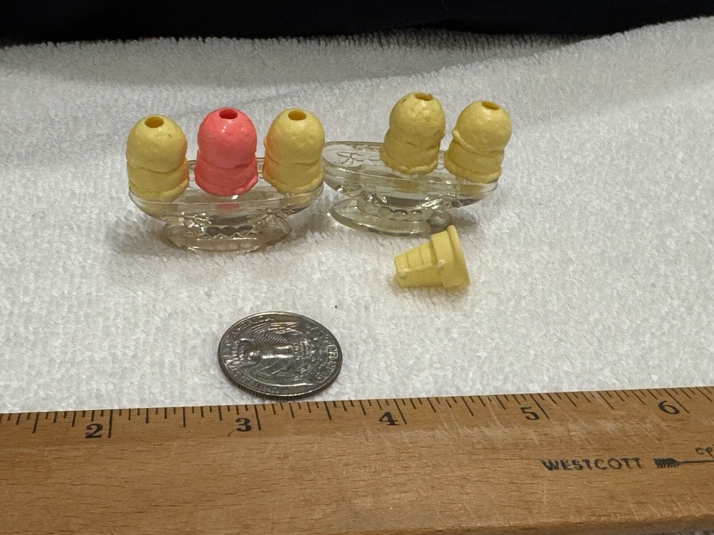 Barbie Ice Cream Shoppe Replacement Items Ice Cream Dishes Cone