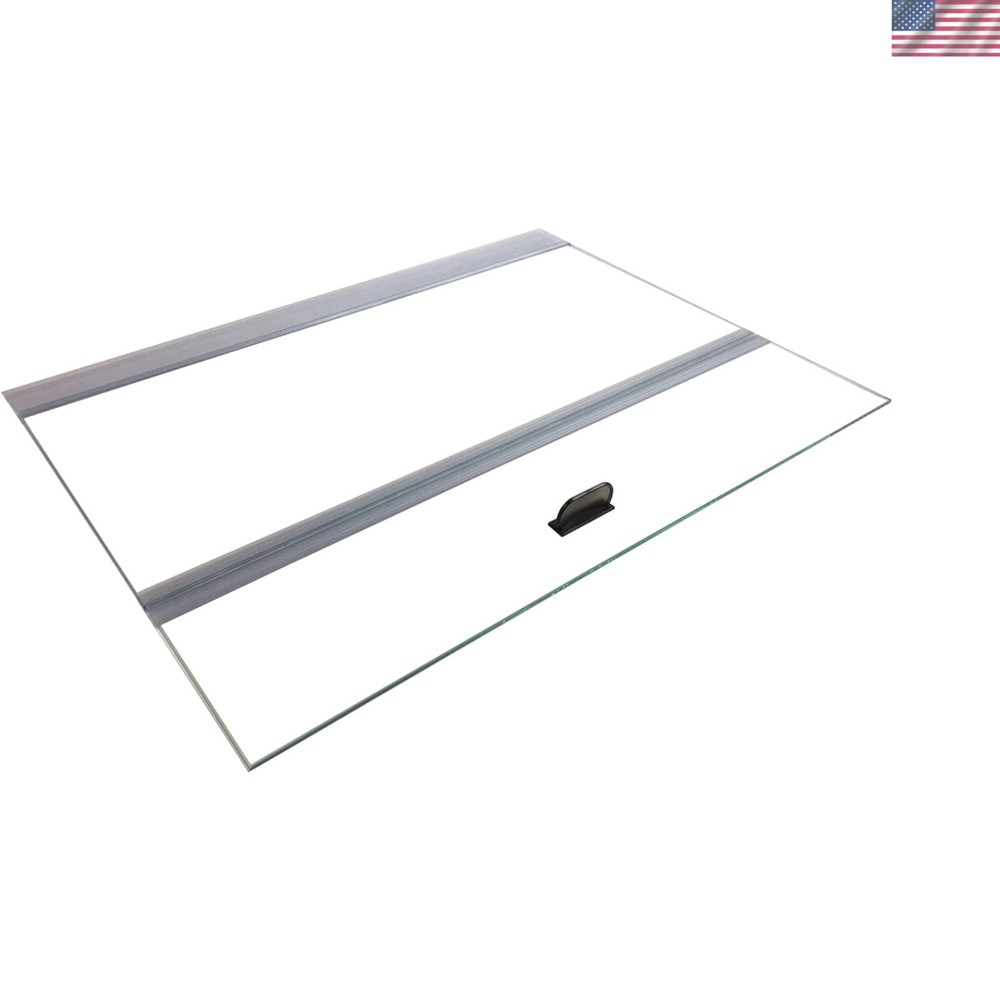 Glass Canopy 2 Piece Set for Aqueon & All Glass only 75/90/110 Gallon 48x18 A...