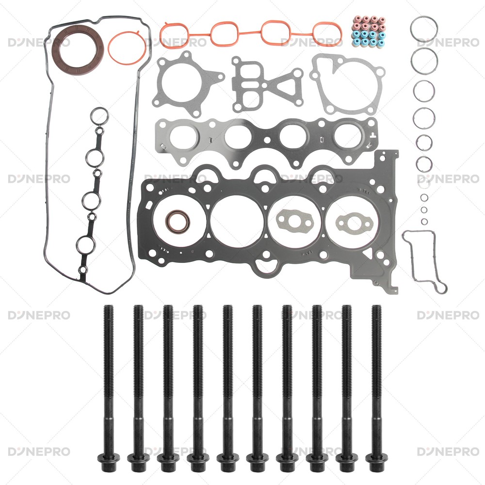 G4FJ 1.6L Engine Overhaul Gasket Kit w/ Head Bolts For Hyundai Tucson Kia Soul