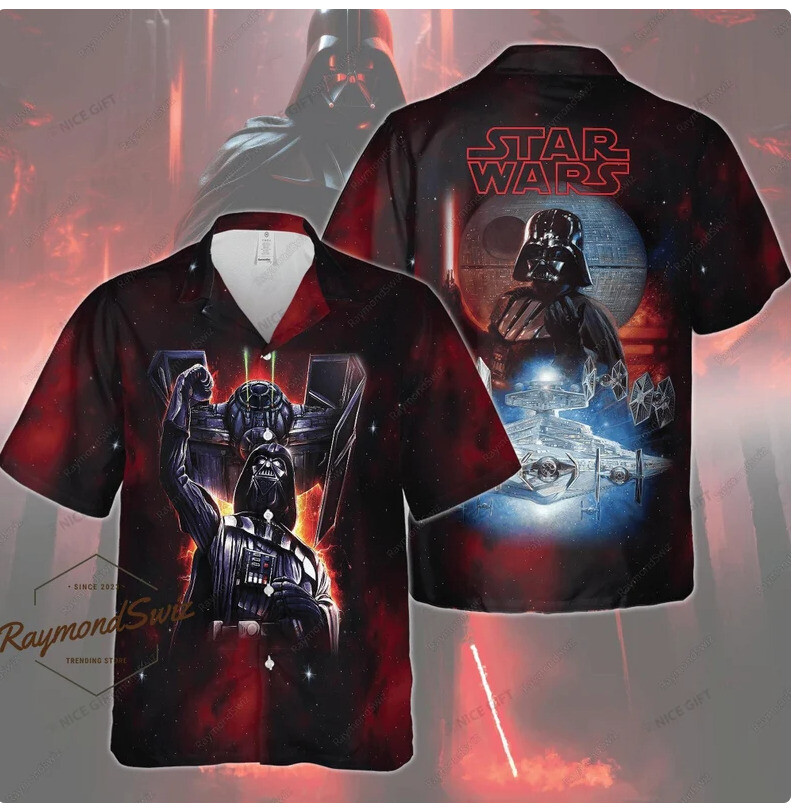 Darth Vader 3D HAWAII SHIRT The Mother Day Gift US Size Christmas Gift Halloween