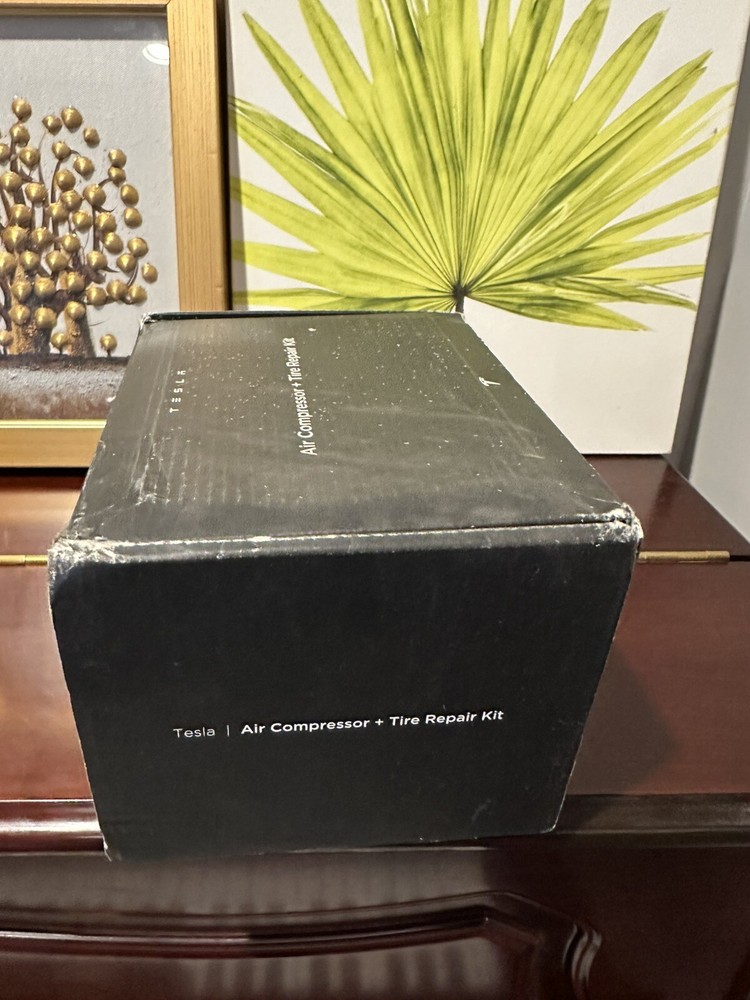 Tesla Air Compressor + Tire Repair Kit 3.0 (Brand New, Sealed)