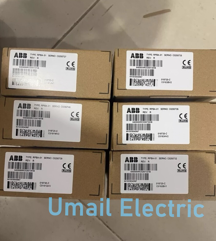 1PC Brand New In Box ABB RPBA-01 Communication Adaptor Module Fast Ship