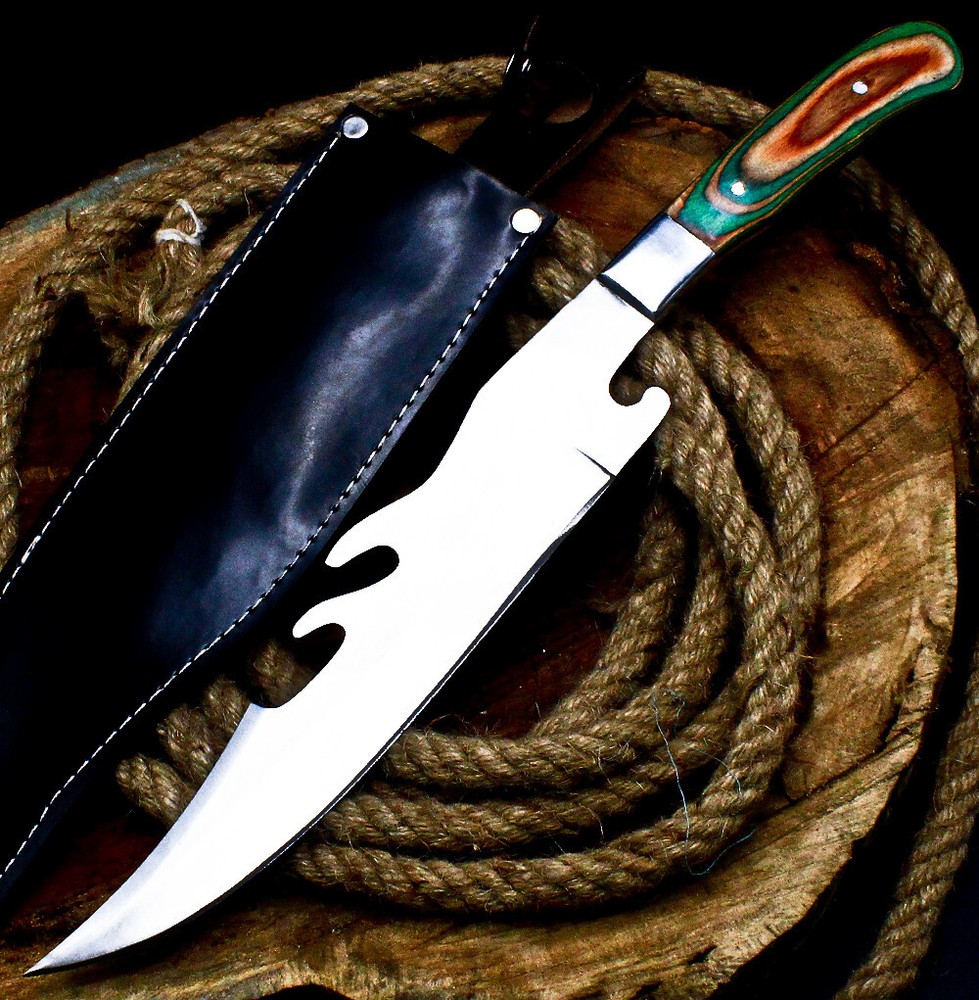 AB HILL & CREEK Handmade D2 Hunting Large Hunting Camping Sport Knife