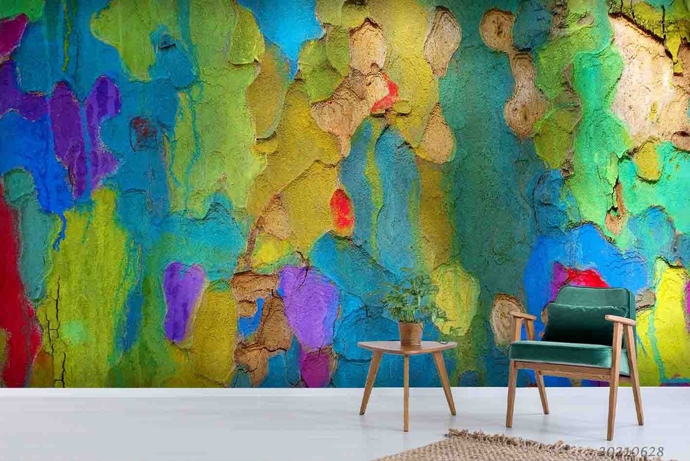3D Colorful Abstract Texture Wall Murals Wallpaper Murals Wall Sticker
