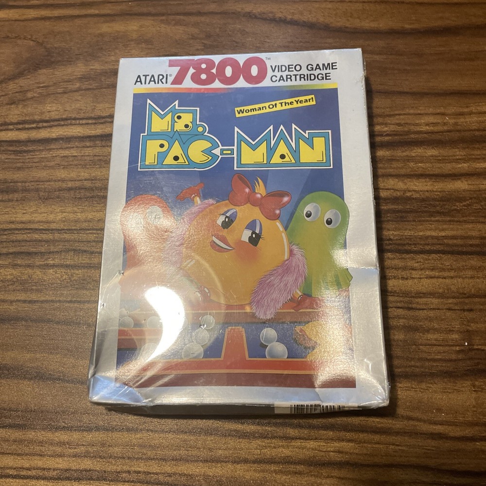 Ms. Pac-Man Pac Man Atari 7800 Brand New Factory Sealed New In Box READ