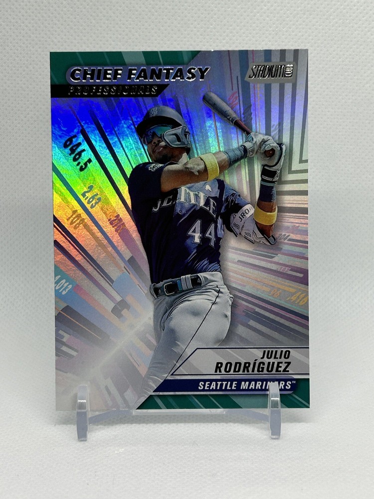 Julio Rodriguez 2024 Topps Stadium Club Chief Fantasy Professionals Insert