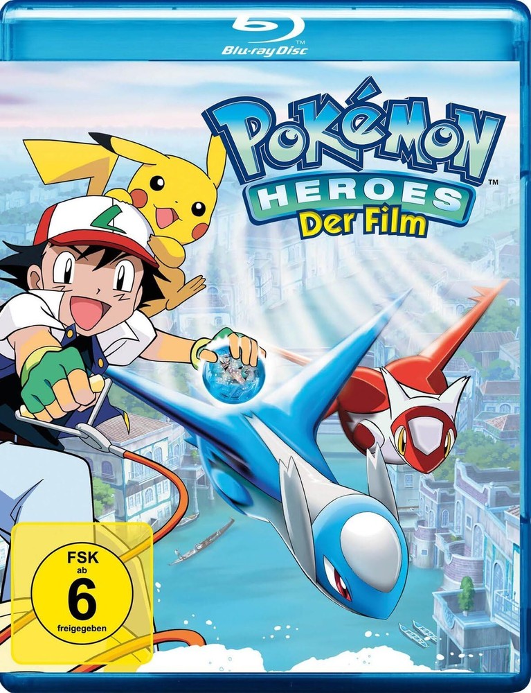 Pokémon Heroes - Der Film (Blu-ray) Matsumoto Rica Otani Ikue Izuka (UK IMPORT)