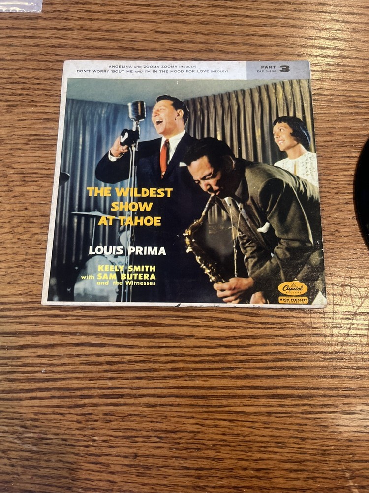 1958 VG Louis Prima Wildest Show At Tahoe 7