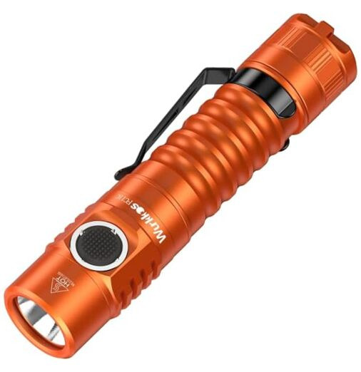 FC11C LED Flashlights Rechargeable -Small Powerful EDC Flashlight 90CRI 1200