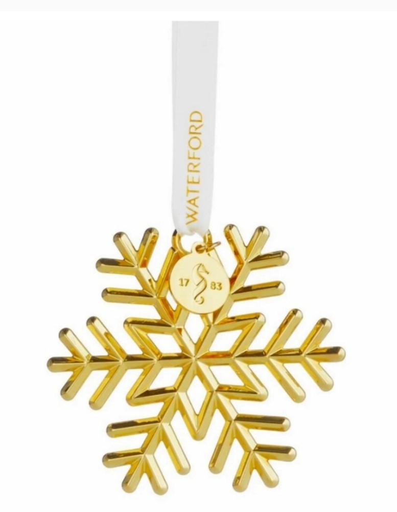 2019 Waterford Crystal Mini Snowflake Holiday Ornament New in Box