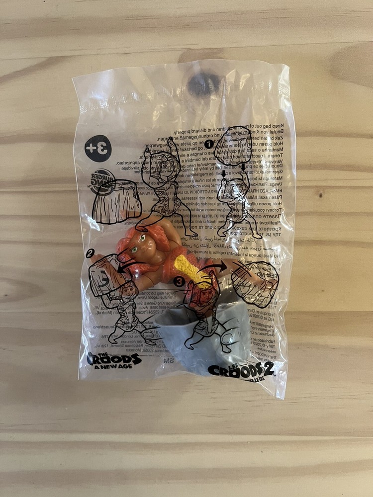 2020 Burger King Croods 2 A New Age EEP MIP Kids Meal Toy