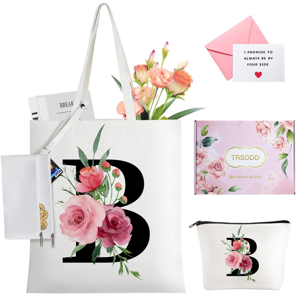 Thoughtful Christmas Canvas Tote Bag Gift for Mom