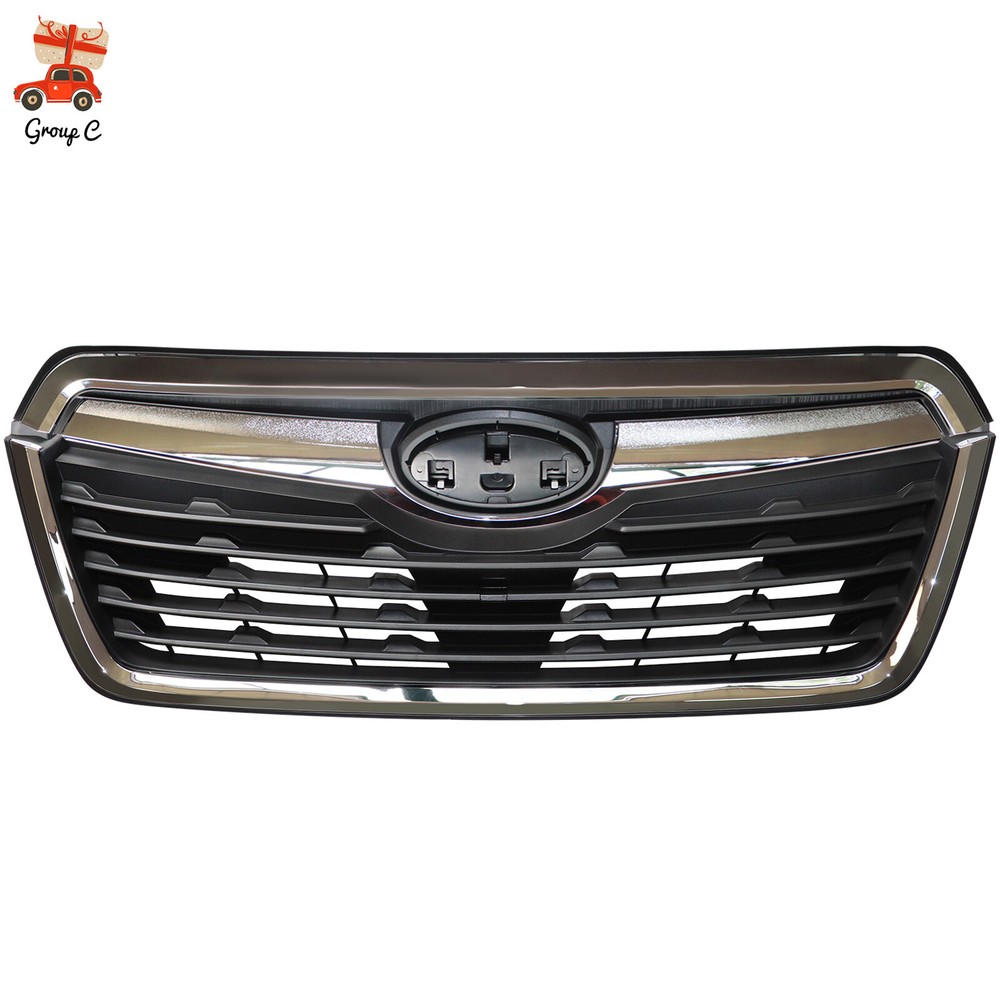 Front Grill Bumper Upper Grille Assembly Fits For 2019 2020 2021 Subaru Forester