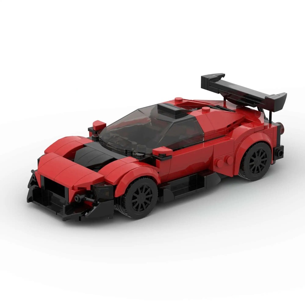 LEGO MOC Zenvo TSR-S Red Speed Champions Race Car Fast Delivery Great Gift