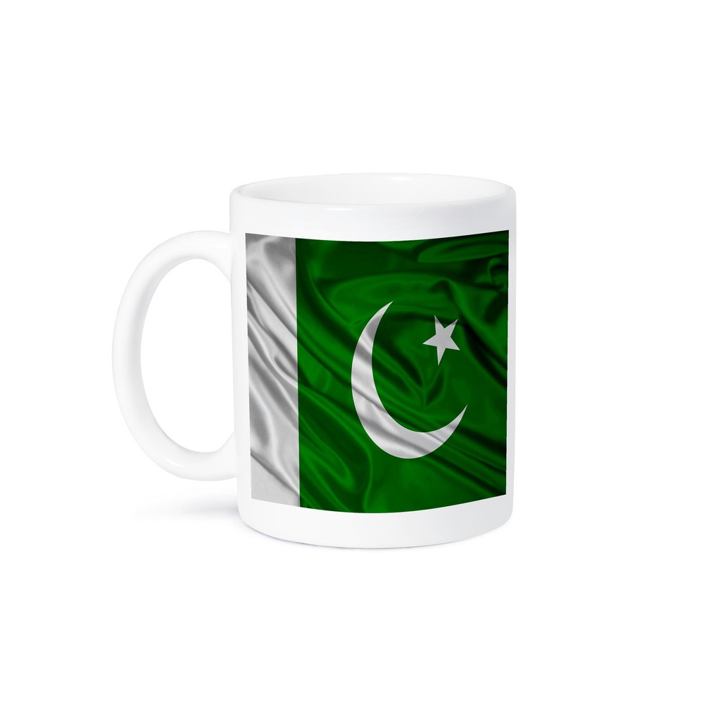 3dRose Pakistan Flag Ceramic Coffee Mug 11 oz