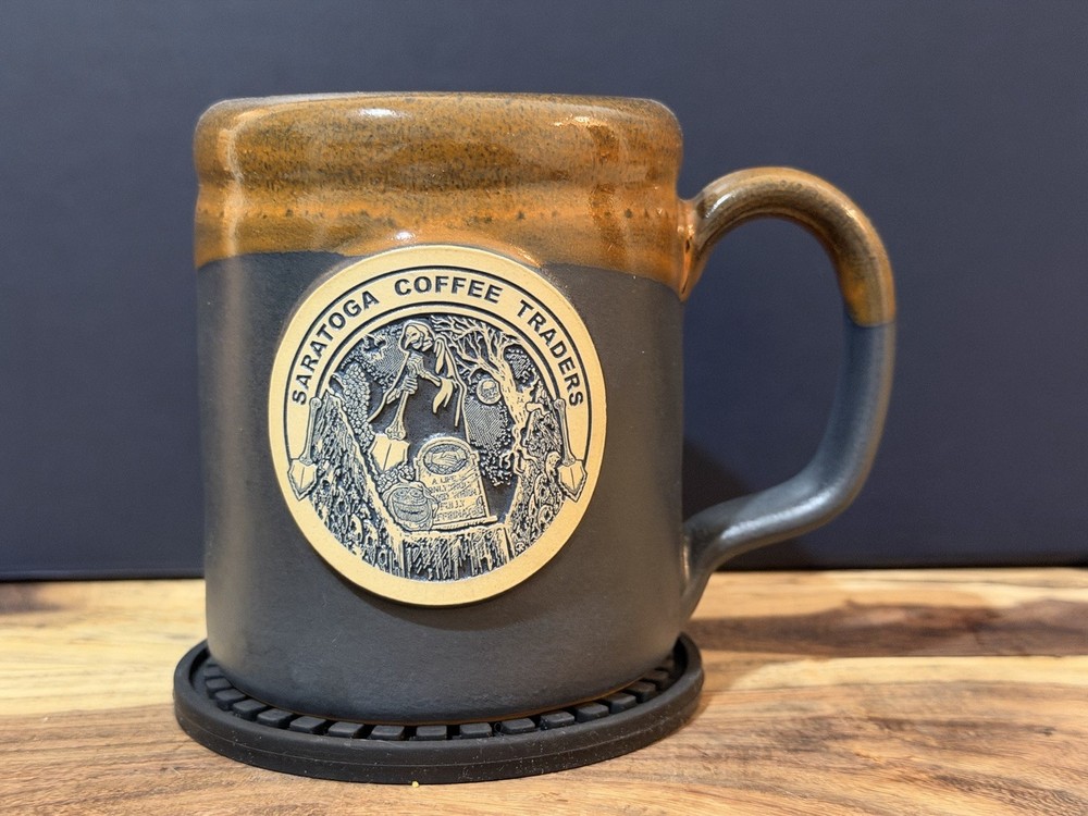 Saratoga Coffee Traders 2019 “Grave Digger” LE Coffee Mug By Deneen *BRAND NEW*