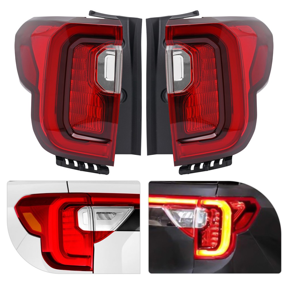 For 2020-2023 GMC Acadia SL SLE SLT Denali LED Tail Lights Brake Lamp Left+Right
