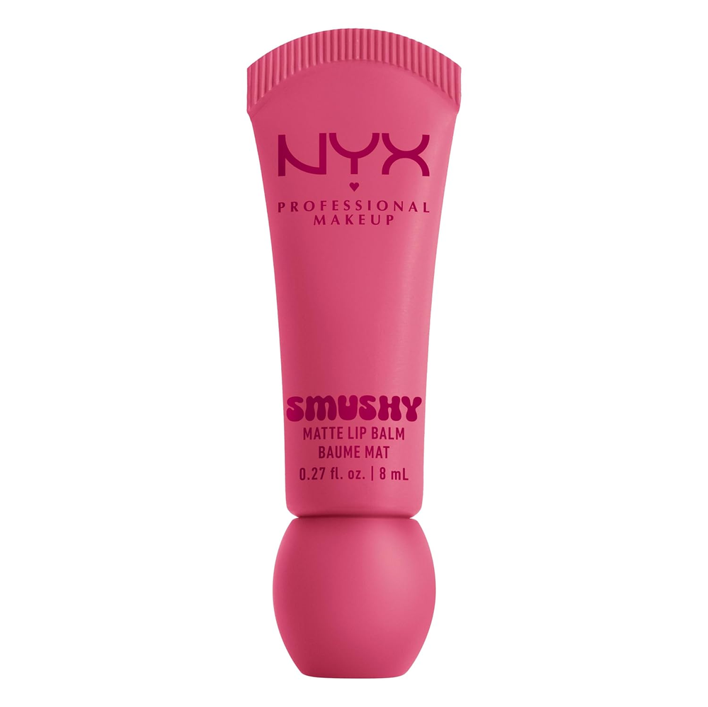 NYX PROFESSIONAL MAKEUP Smushy Matte Lip Balm, Tinted Lip Moisturizer with Soft,