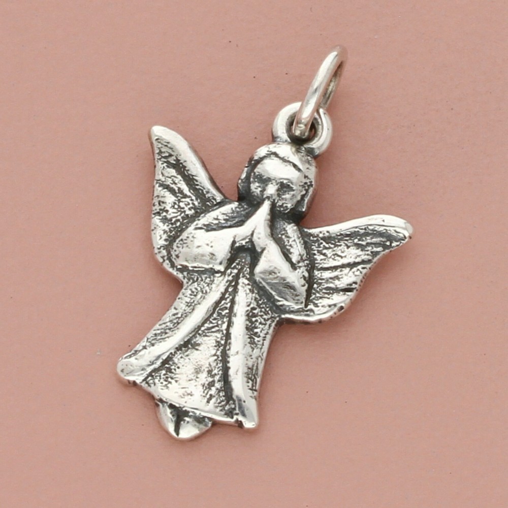 james avery sterling silver retired milagros angel charm