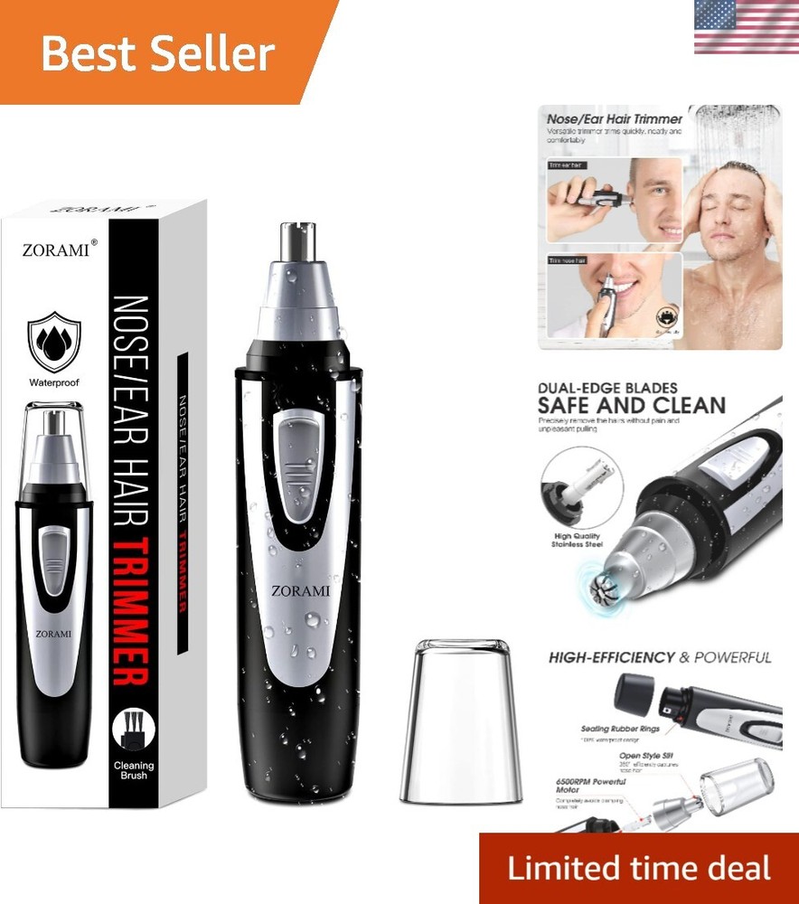 2025 Painless Ear Nose Eyebrow Facial Hair Trimmer Clipper