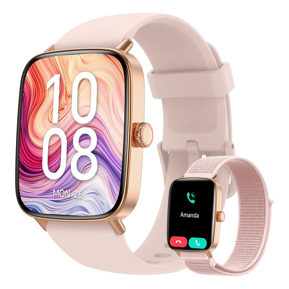 Smart Watch for Women, 2025 New Smartwatch (Answer/Make Call) for iPhone/Andr...
