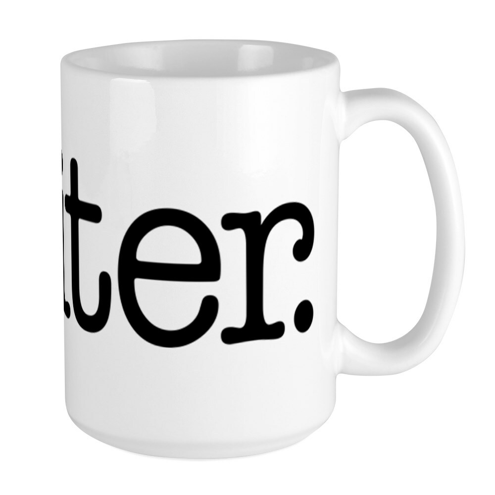 CafePress Writer. Mugs Coffee Mug, Large 15 oz. White Coffee Cup (283928762)