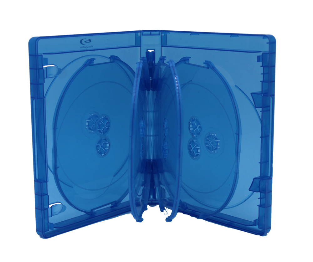 New Viva Elite 10 Disc 25mm Premium Bluray Replacement Movie Storage Case