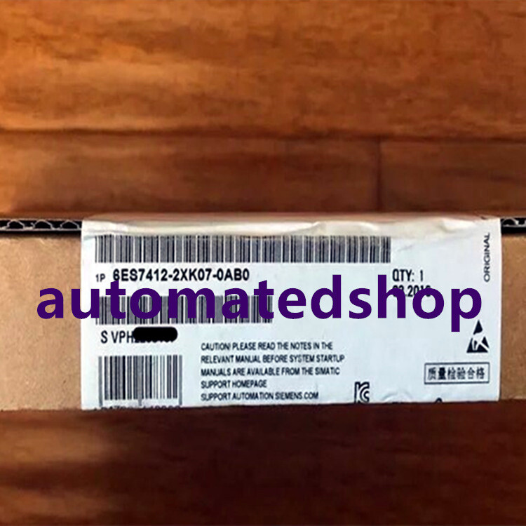 6ES7412-2XK07-0AB0 Siemens CPU brand new