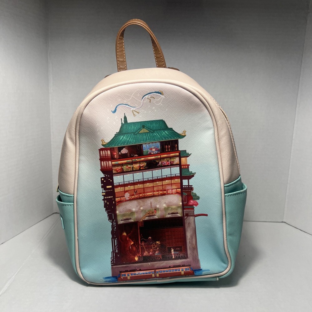 Loungfly Studio Ghibli Spirited Away Mini Bathhouse Backpack