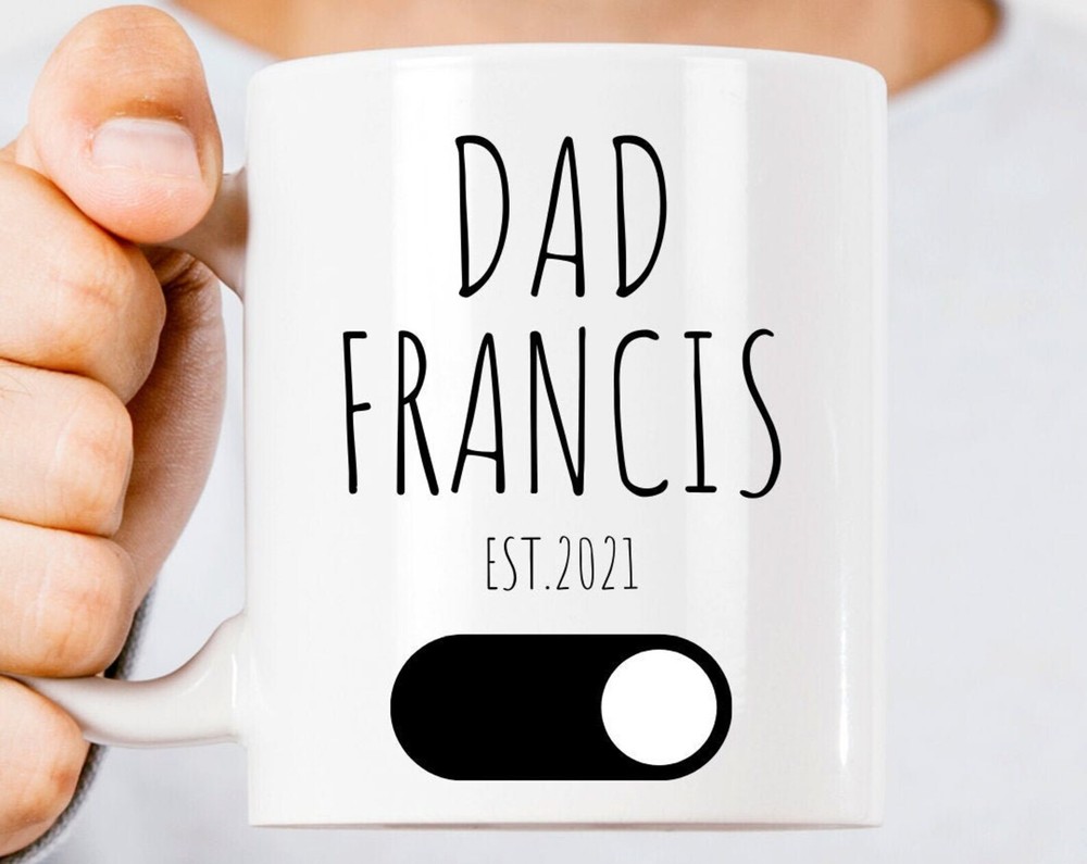 First Father's Day Gift Congratulations First Time Dad Mug Gift For New Dad Dad