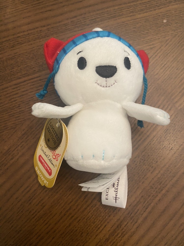 New Hallmark Itty Bittys Limited Edition Northpole Snowby 4.5