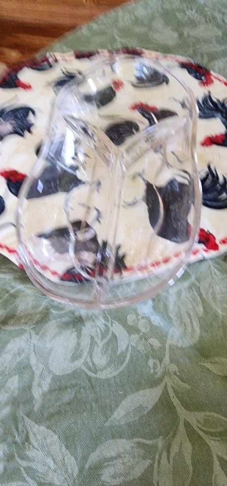 ** Vintage Heisey Clear Glass 11 3/4