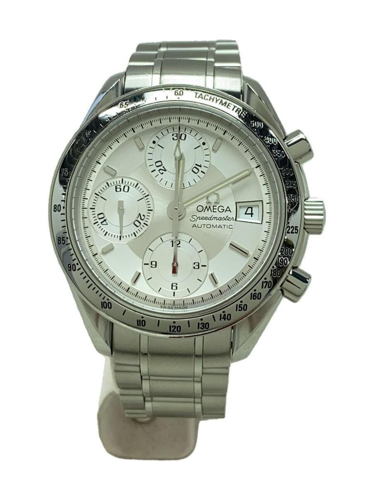 Omega Speedmaster Date Automatic Silver Dial 202402WOH 3-Day Power Reserve