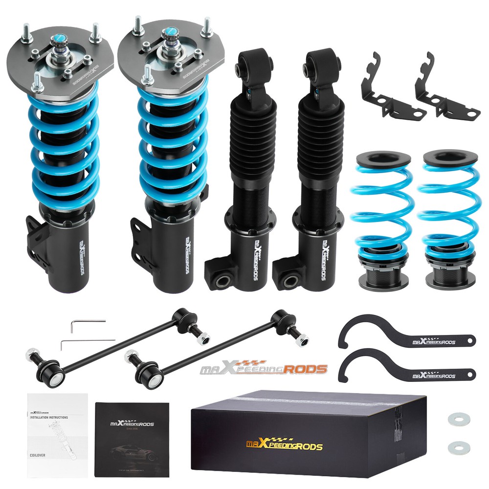 Adjustable 24-Level Damper Coilovers Suspension Struts for Chevrolet Cobalt 2005-2010 Models