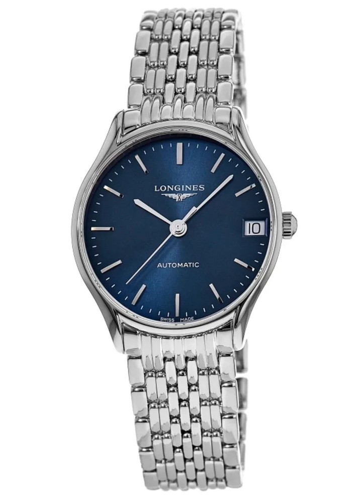 Longines Lyre 35mm Blue Dial Automatic Steel Unisex Watch L4.860.4.92.6