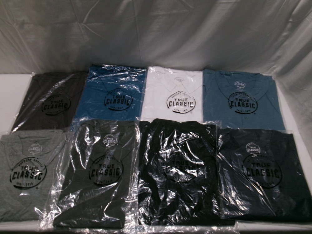 True Classic Short Sleeve Polo Shirts Assorted Sizes & Colors