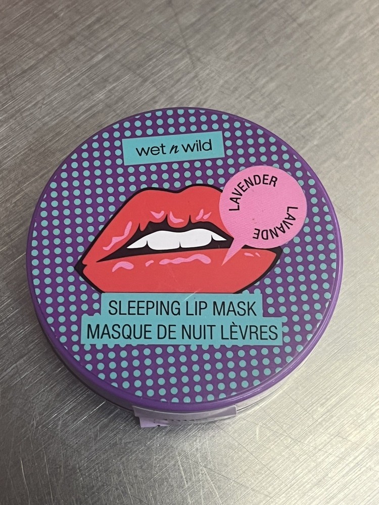 2x New/ Wet N Wild Lavender Sleeping Lip Mask 0.21 Oz