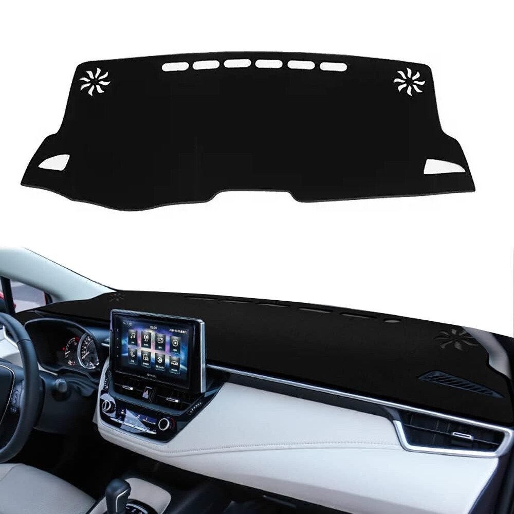 2019-2023 Toyota Corolla Black Dashboard Mat Sun Cover Pad Protection