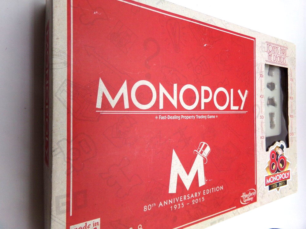Monopoly Board Game 80th Anniversary Edition 1935 - 2015