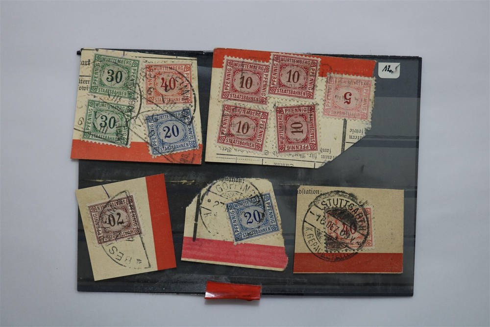 🧭 🇩🇪 GERMANY 12 BANKNOTES LOT RAW SOME SCARCE B60 #1134