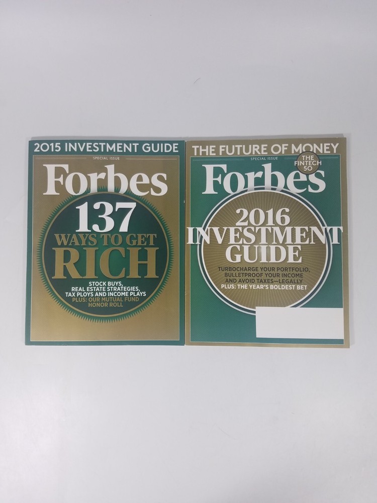 (2] Forbes Special Issues 2015 and 2016 Investment Guide The Future of Money
