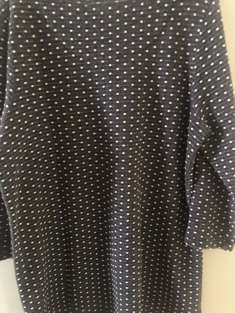 Lands End Women’s Long Sleeve Tunic Shirt Size L 14/16