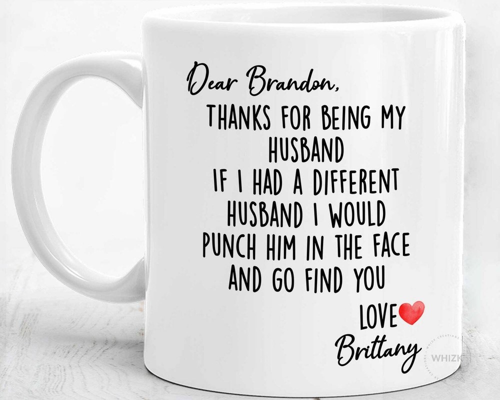 Funny Husband Mug Gift for Birthday Anniversary or Fathers Day