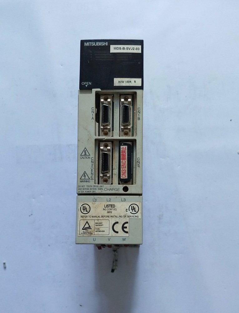 1PC Used Mitsubishi MDS-B-SVJ2-03 PLC Drive Tested It Good Condition
