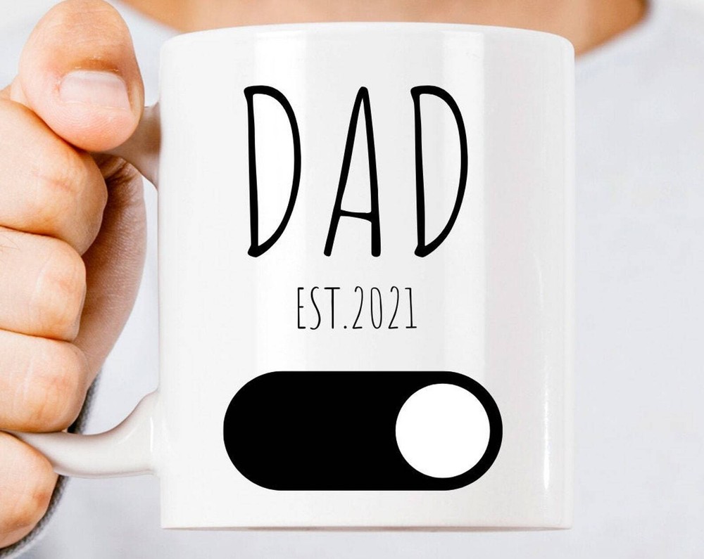 First Father's Day Gift Congratulations First Time Dad Mug Gift For New Dad Dad